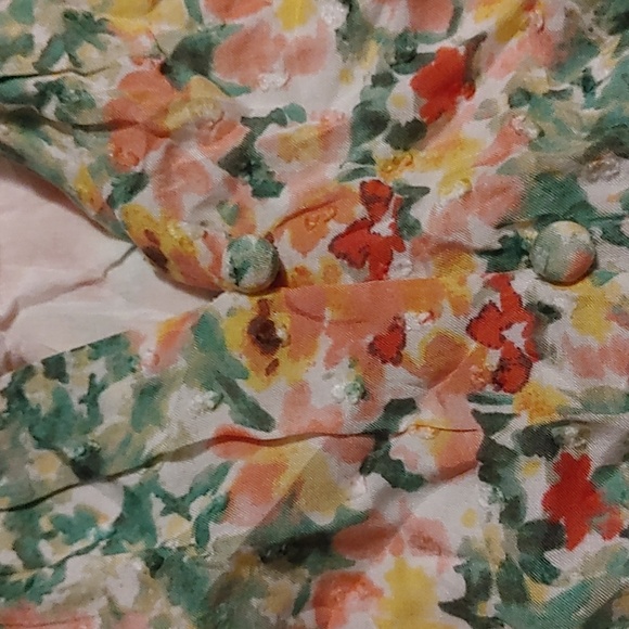 Loft Floral Dress Sz Med Petite NWT - Picture 8 of 9